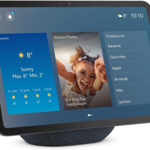 Amazon Echo Show 11 (newest gen), Vibrant Full-HD 11" display with more viewing area, spatial audio and Alexa, Graphite