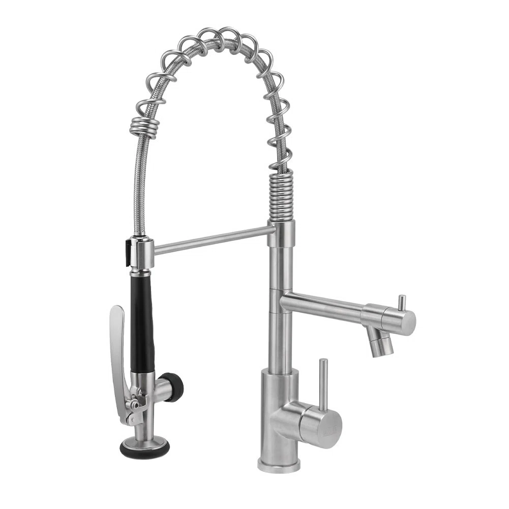 Faucet with Pull Down Sprayer and Pot Fille