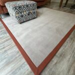 Cheshire Silk Rug - Dove/Fox