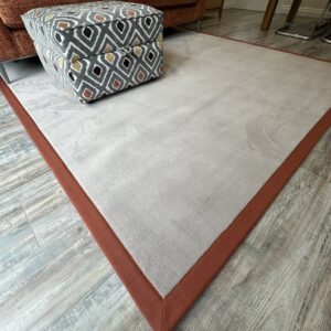 Cheshire Silk Rug - Dove/Fox