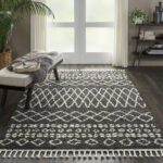 Moroccan Shag MRS02 Charcoal Rug