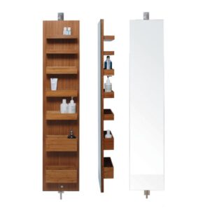 Revolving Wall Storage Cabinet