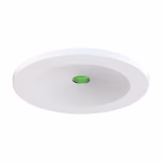 4lite Tilt Cylindrical Recessed Non-Maintained Emergency LED Downlight White 2W 110lm 50mm