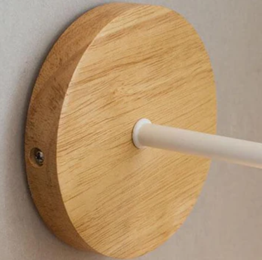 Nordic Wood Dome Wall Light | 1-Light - Image 3