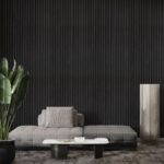 STRIVO Acoustic Slat Panel - Black Oak
