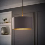 Cotton Drum Pendant Shade (4 Colours)